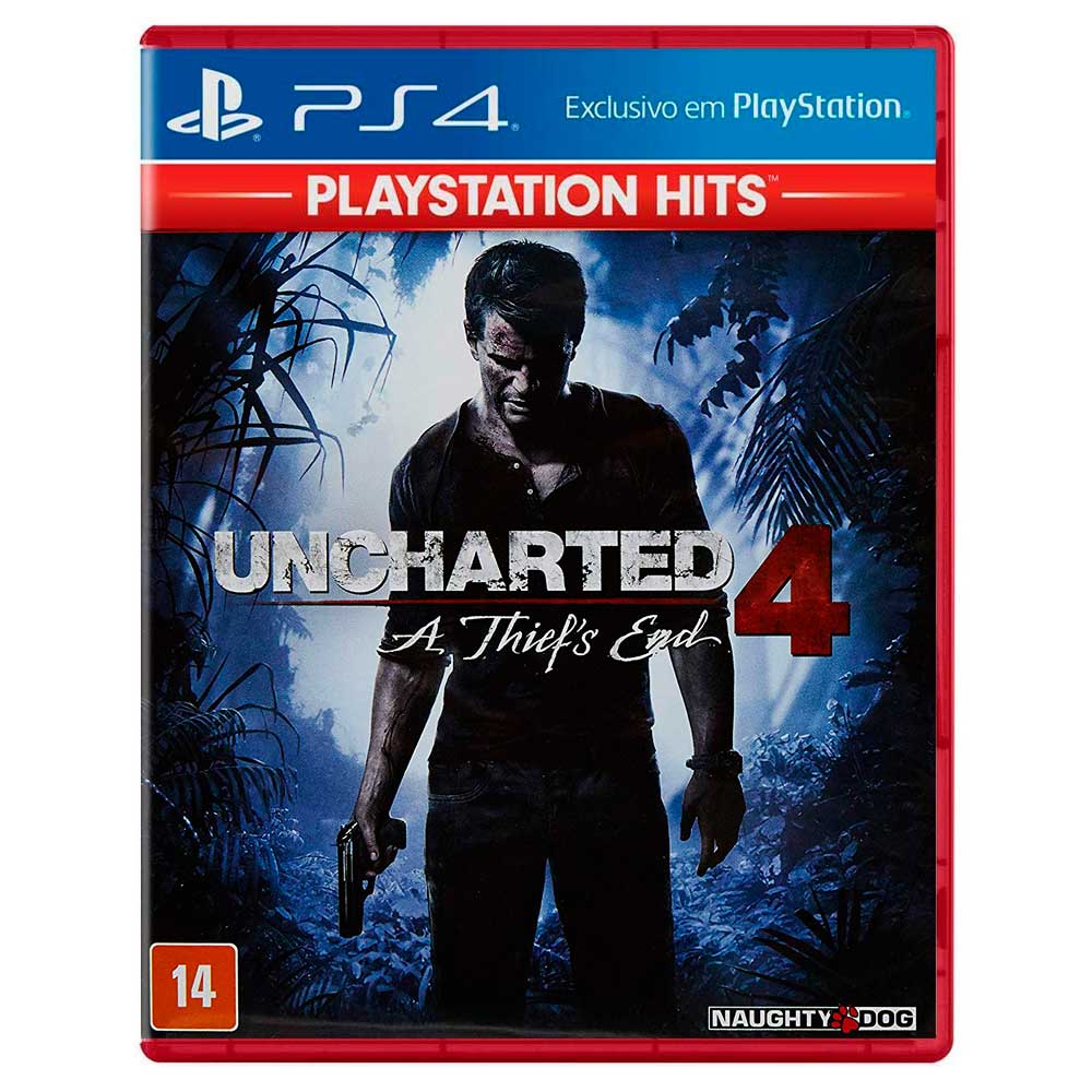 Uncharted 4: A Thief's End (Usado) - PS4 - Shock Games